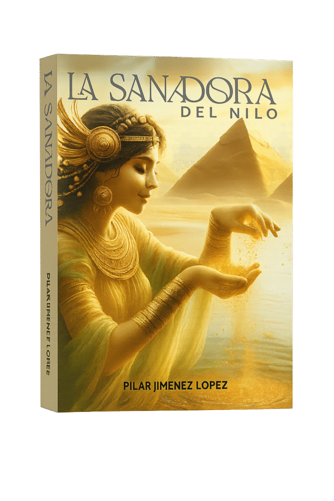Portada del libro La Sanadora del Nilo, transformación espiritual.